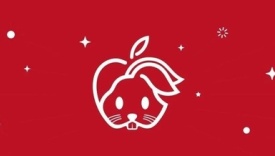 苹果发布兔年logo，网友：鼠里鼠气！