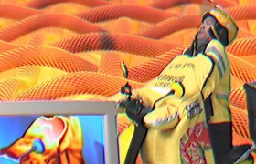 美团跑腿这支短片，画风好像小时候的电视内衣广告