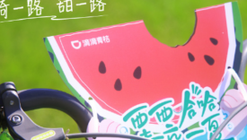 滴滴青桔在夏季邀请你「瓜分清凉」