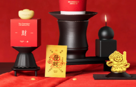 茉莉奶白携手北高峰文创，开门迎财神