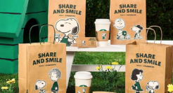 星巴克 × 史努比，和你加倍快乐